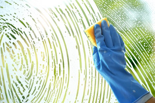 Professional end of tenancy cleaning in a Queenspark rental property kitchen