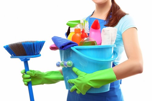 Local window cleaning equipment used near Queenspark properties