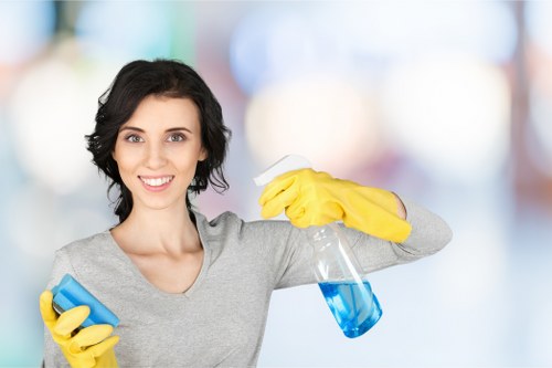 Cleaning a shared commercial workspace in Queenspark