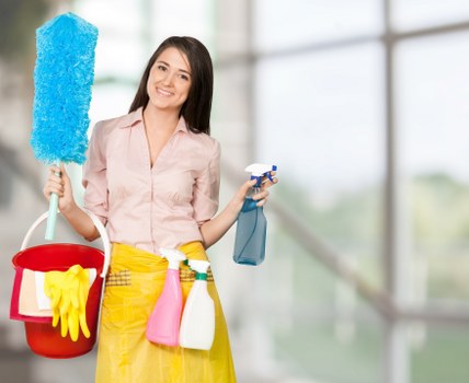 Professional domestic cleaning in a Queenspark property
