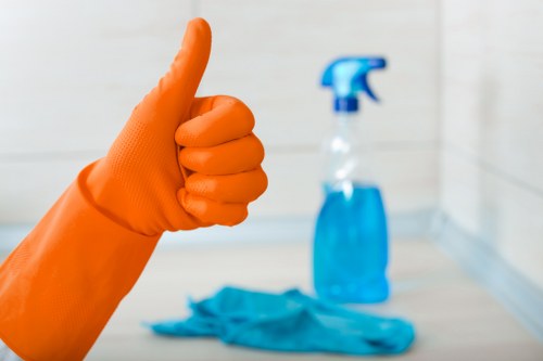 Professional building exterior cleaning in Queenspark