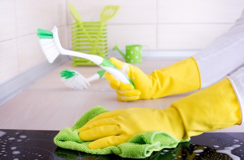 Commercial regular cleaning in Queenspark office space