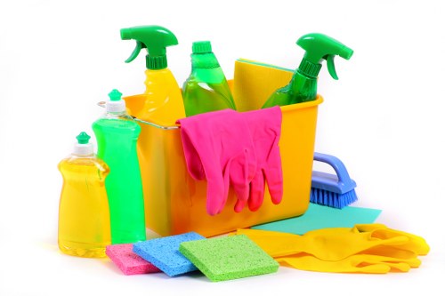 Professional Airbnb cleaning team handling a property turnover in Queenspark